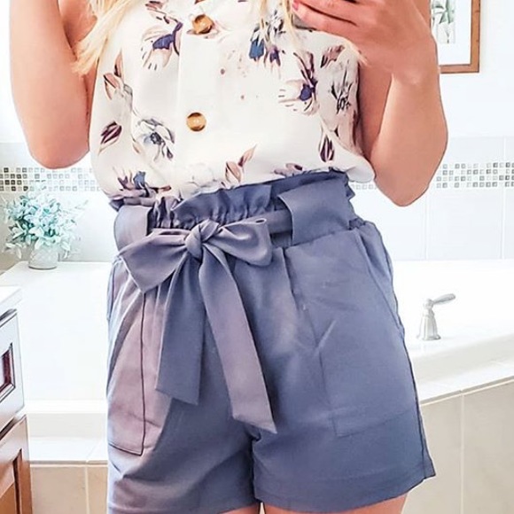 aprance Pants - NWT “paper bag” shorts